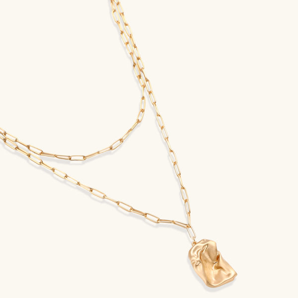 Meltfold Layered Necklace
