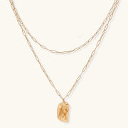 Meltfold Layered Necklace
