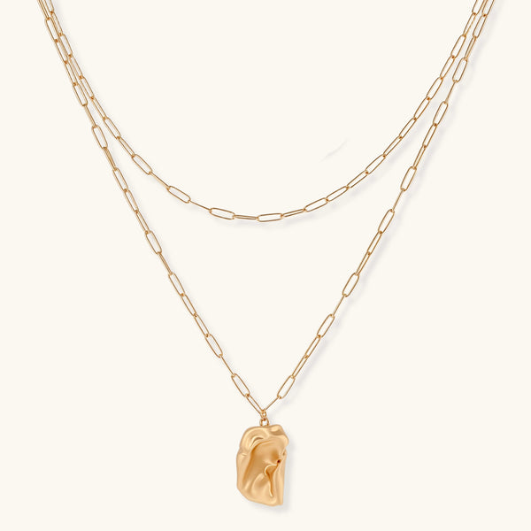 Meltfold Layered Necklace