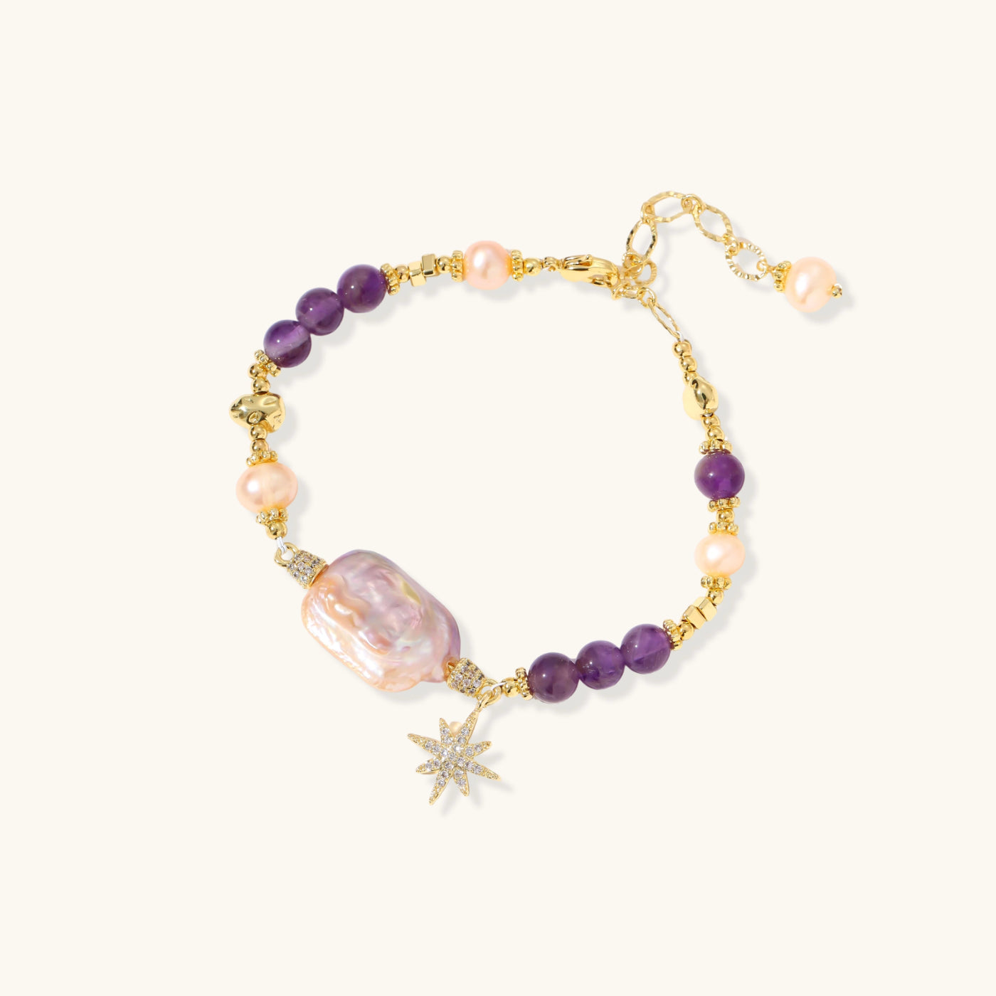 Starfall Amethyst Bracelet