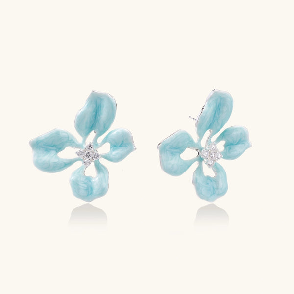 Azurebloom Petal Studs