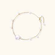 Goldenhaze Pearl Bracelet