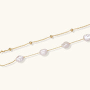 Pearlchain Layered Bracelet