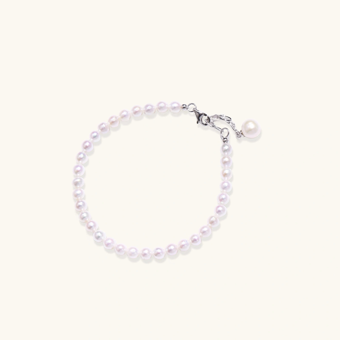 Moonlit Pearl Strand Bracelet