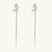 Frostleaf Cascade Earrings
