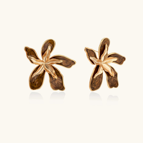 Emberbloom Statement Earrings