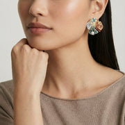 Monstera Pearl Muse Earrings