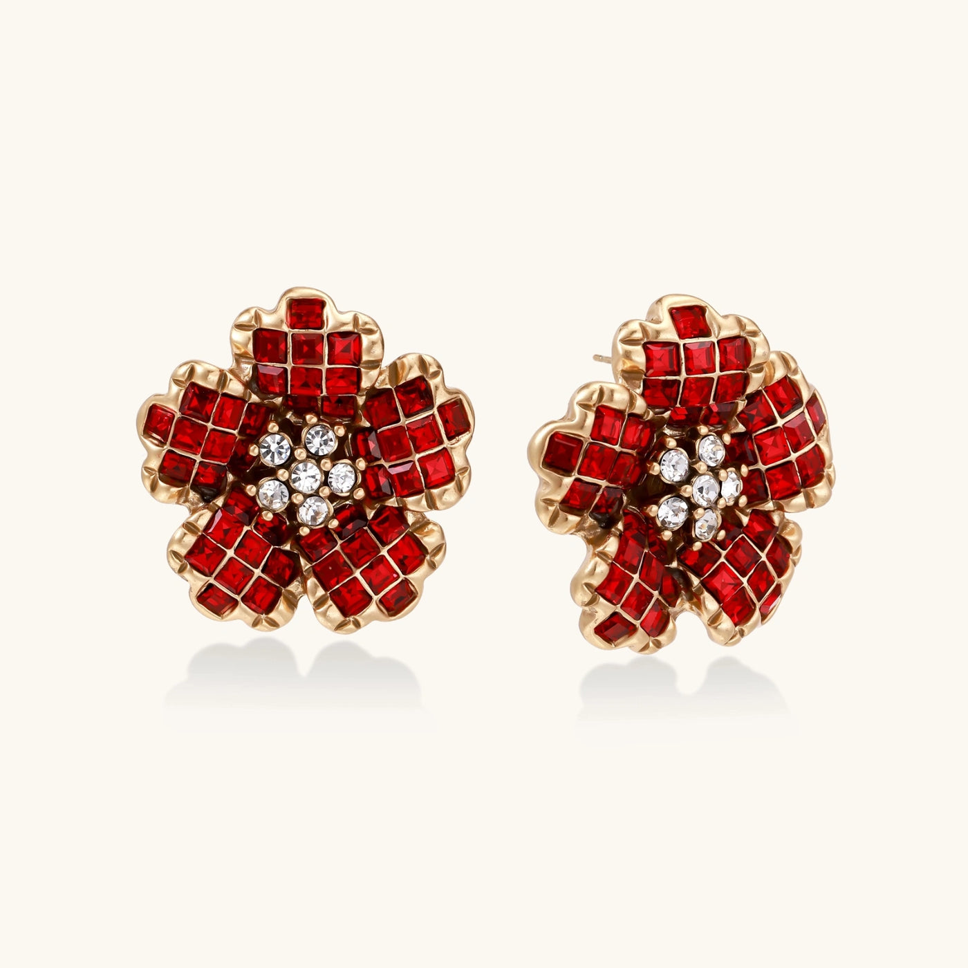 Crimsonflare Bloom Studs
