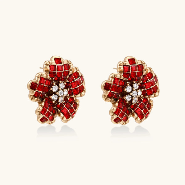 Crimsonflare Bloom Studs
