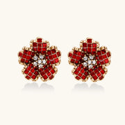 Crimsonflare Bloom Studs