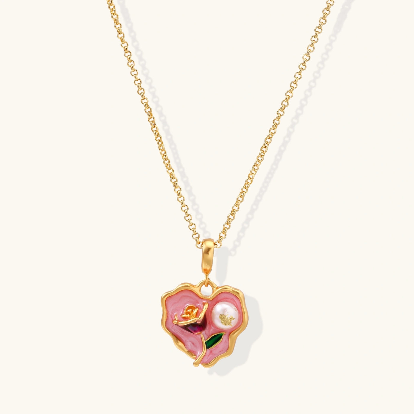 Bloomheart Pearl Necklace