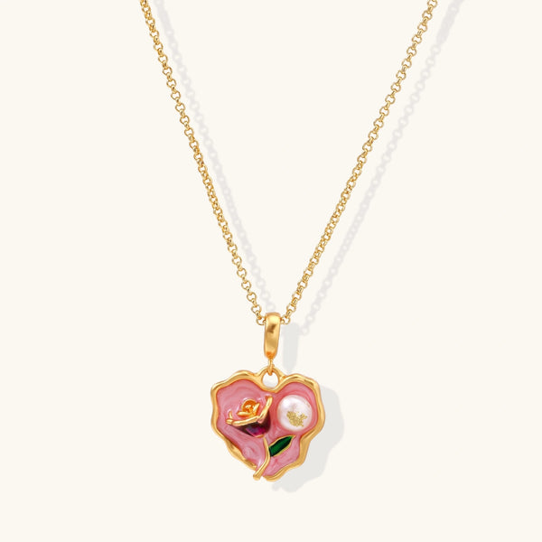 Bloomheart Pearl Necklace
