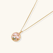 Roseglass Garden Pearl Pendant