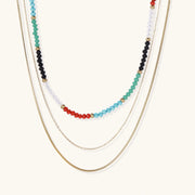 Auraglass Layered Necklace