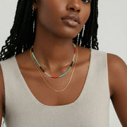 Auraglass Layered Necklace