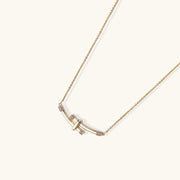 Crystal Bamboo Necklace