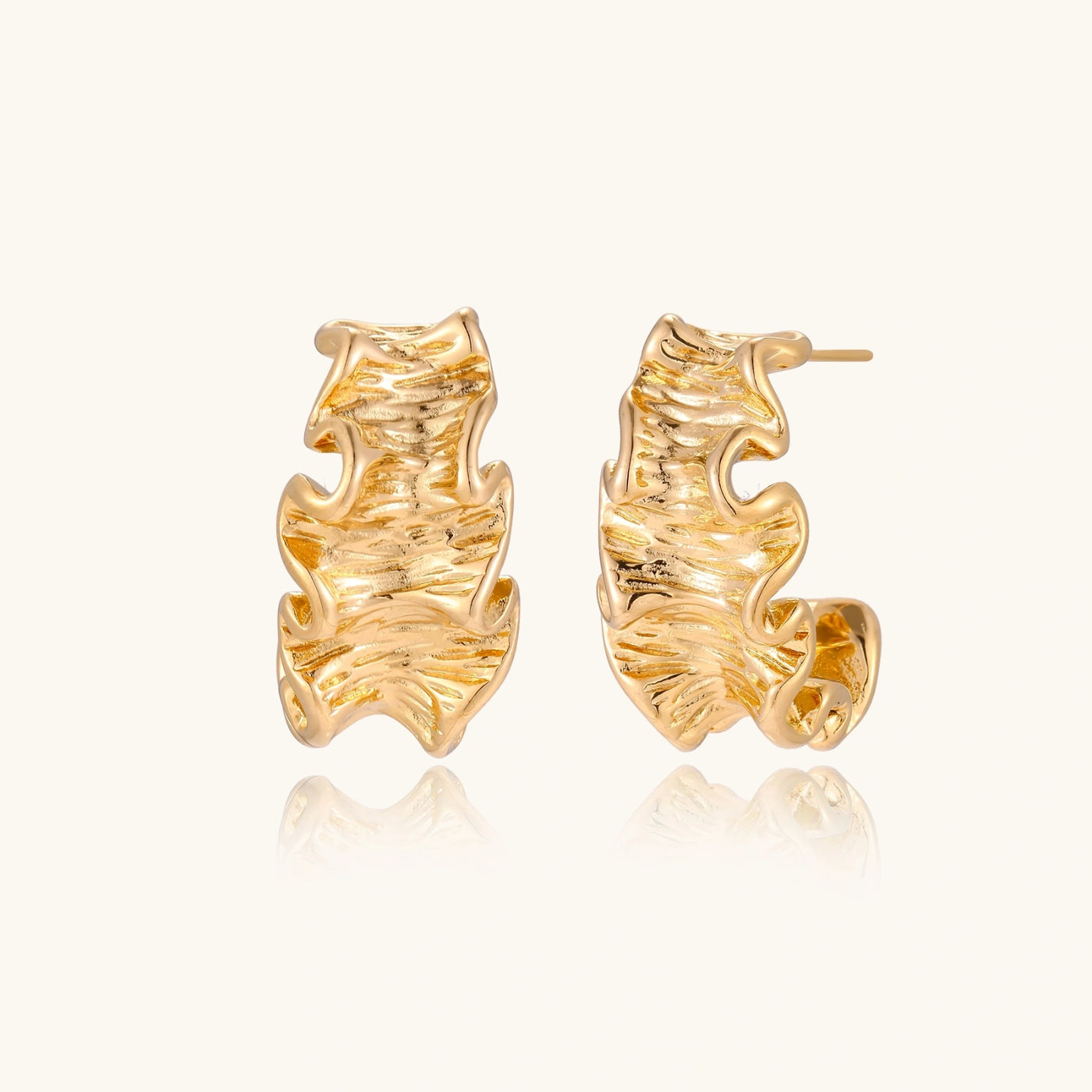 Tidefold Gold Hoops