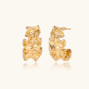 Tidefold Gold Hoops