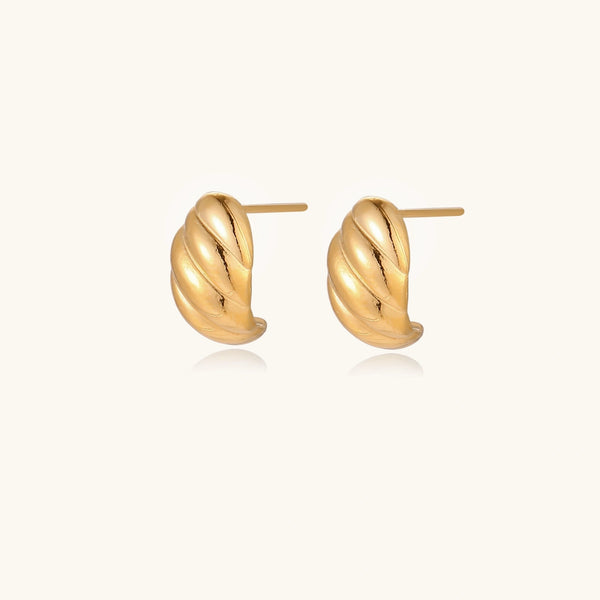 Shellcrest Gold Studs