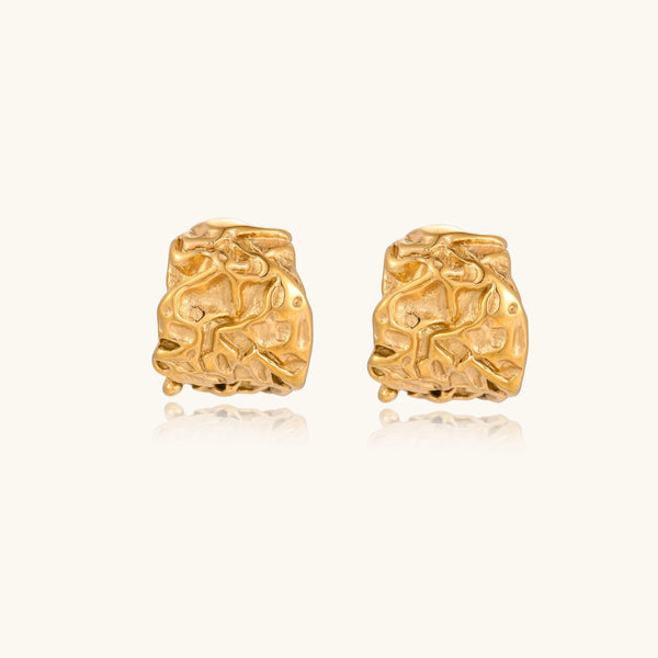 Emberfold Gold Hoops