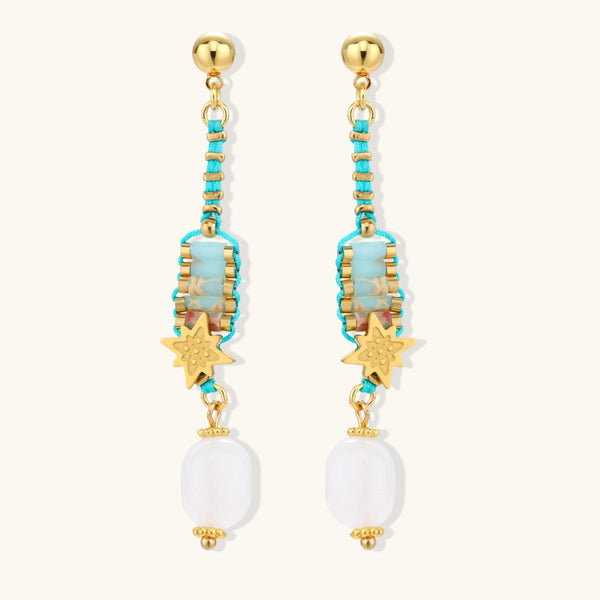 Astra Pearl Cascade Earrings