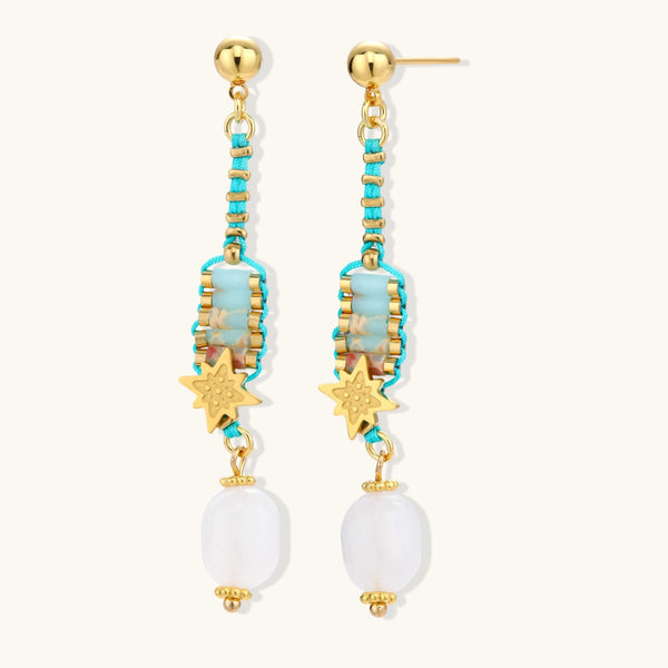 Astra Pearl Cascade Earrings