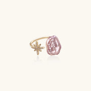 Starfall Baroque Pearl Ring