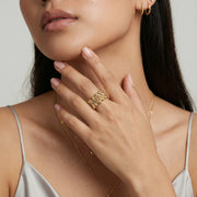 Goldcoil Sculpture Ring