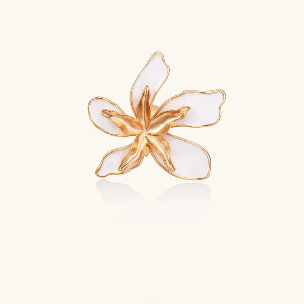Ivory Lily Wrap Ring
