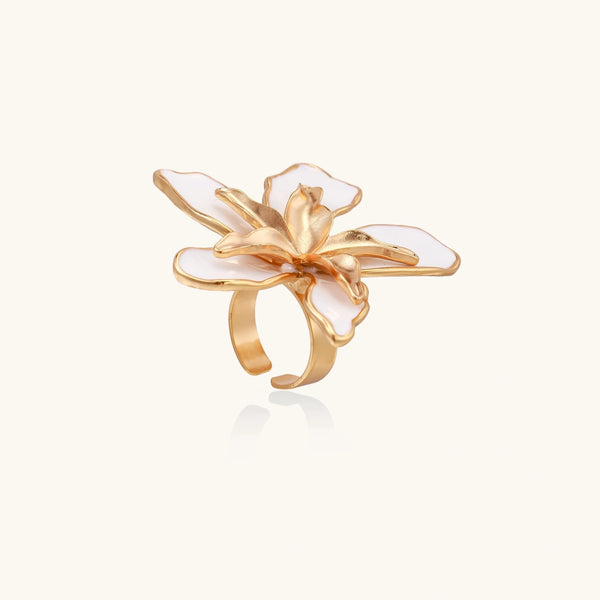 Ivory Lily Wrap Ring