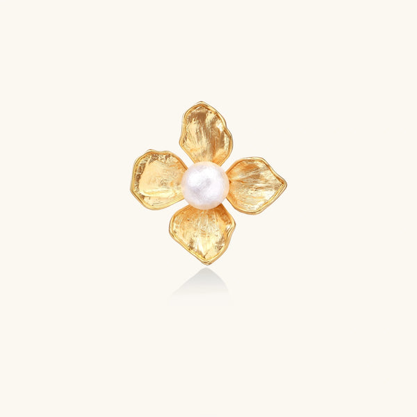 Petalglow Pearl Ring