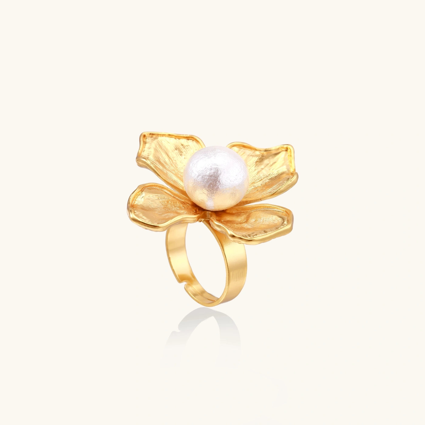 Petalglow Pearl Ring