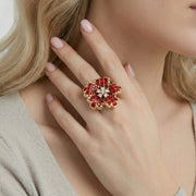 Crimsonflare Bloom Ring