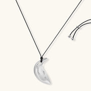 Crater-Silver Necklace