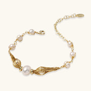 Goldwhorl Freshwater Pearl Bracelet