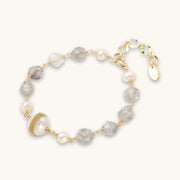 Cloudveil Quartz Pearl Bracelet