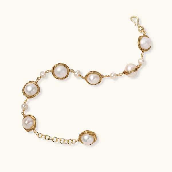 Pearlhalo Nest Bracelet
