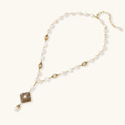 Palace Mosaic Pearl Lariat