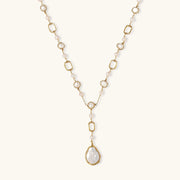 Lumina Pearl Station Necklace