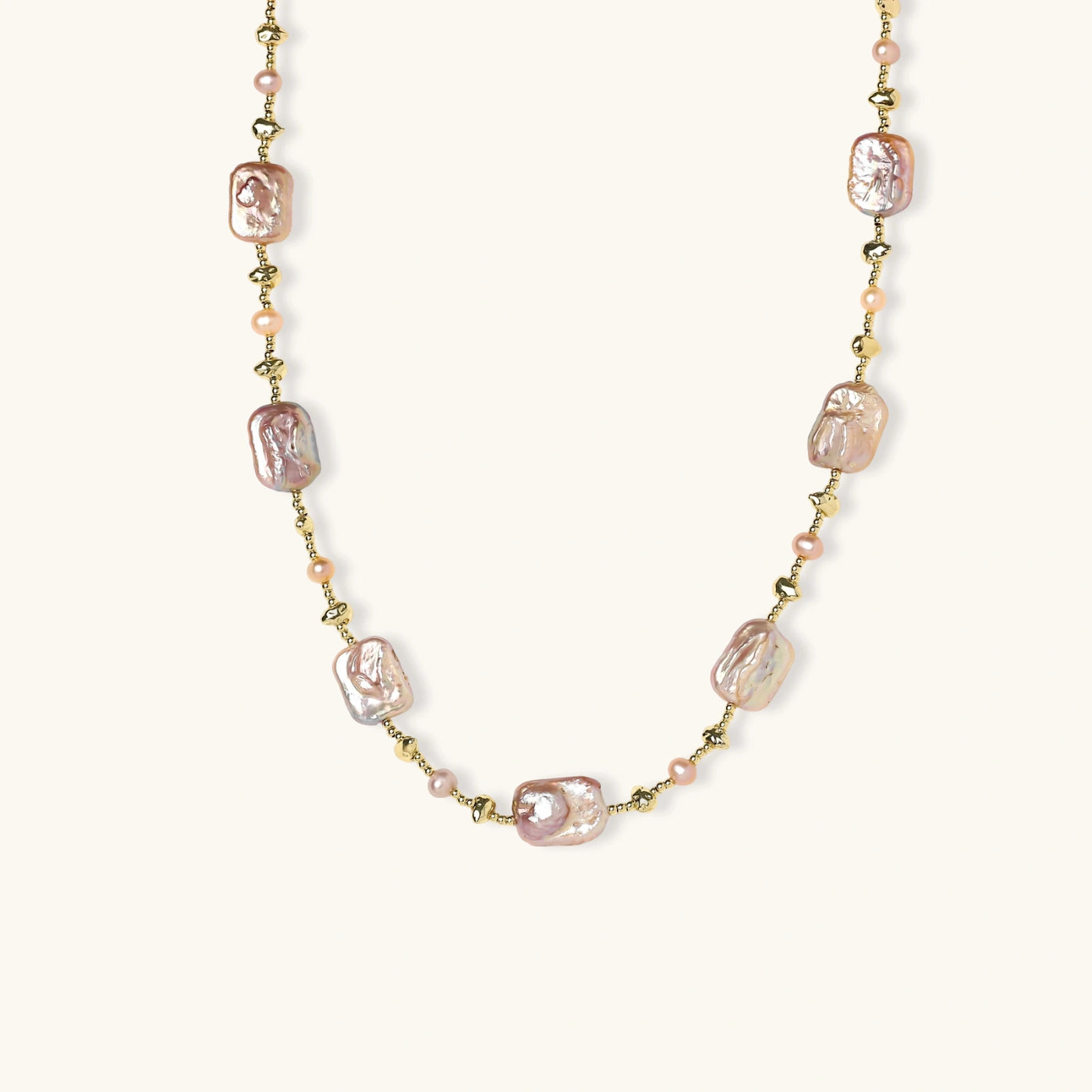 Tidal Baroque Pearl Chain