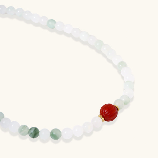 Pulsera Lotusglow Pearl Agate
