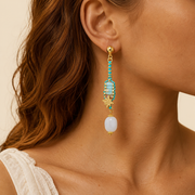 Astra Pearl Cascade Earrings