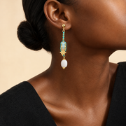 Astra Pearl Cascade Earrings