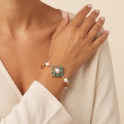 Palace Mosaic Pearl Bracelet