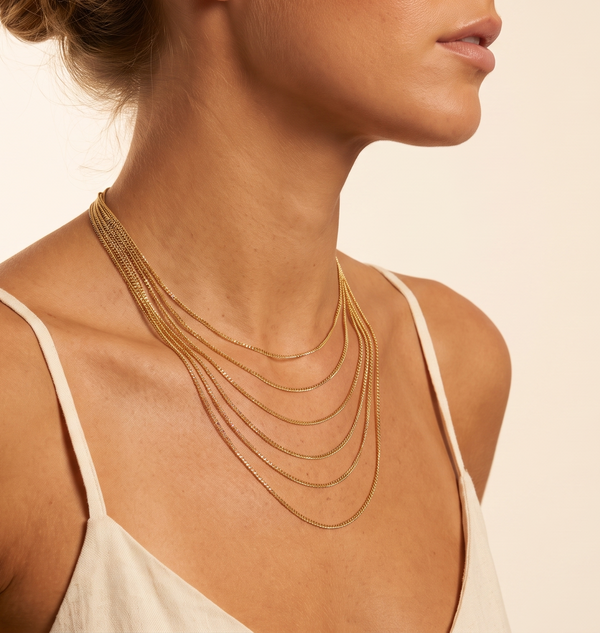 Golden Hour Layers Necklace