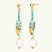 Astra Pearl Cascade Earrings