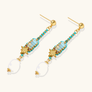 Astra Pearl Cascade Earrings